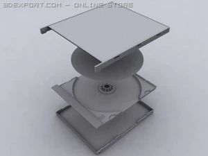 cd jewel case 3D Model