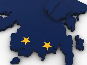 Alaska political map 3D Model