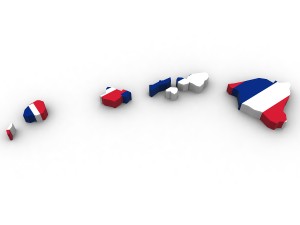 Hawaii political map Modelo 3D