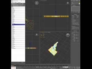 Idaho political map Modello 3D