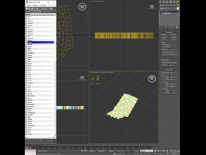 Indiana political map Model 3D