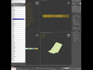 Indiana political map 3D Model