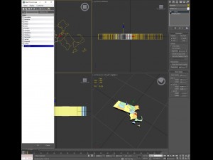 Massachusetts political map 3D Modell