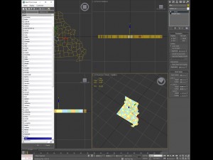 Missouri political map 3D Model