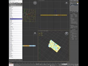 Montana political map 3D Модель