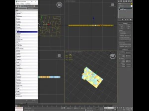Montana political map 3D Model