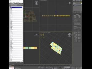 Nebraska political map 3D-Modell