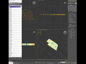 Nebraska political map 3D Model