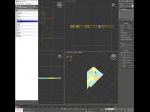 Nevada political map 3D Model