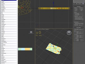 Pennsylvania political map Model 3D