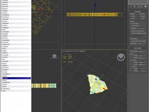 South carolina political map 3D Модель