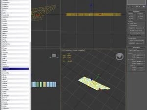 Tennessee political map 3D Model
