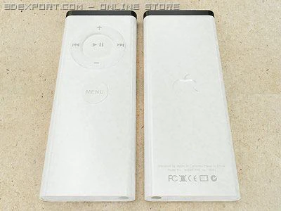 apple remote 3D Model .c4d .max .obj .3ds .fbx .stl .blend