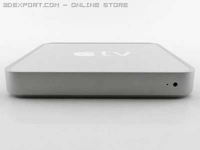 apple tv 3D Model .c4d .max .obj .3ds .fbx .stl .blend