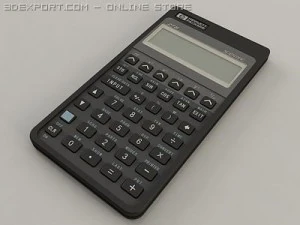 hp27s calculator 3D Model