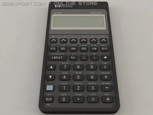 hp27s calculator 3D Model