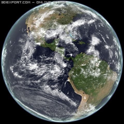 the earth 3D Model .c4d .max .obj .3ds .fbx .stl .blend 