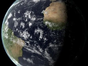 the earth 3D Model