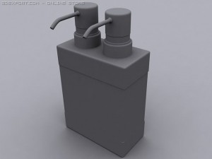 soap dispenser 3D मॉडल