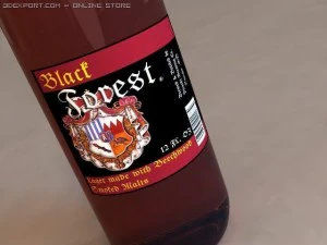 ビール瓶のヴレー 3Dモデル
