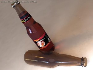 beer bottle   vray Model 3D