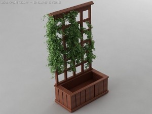trellis planter 3D Model