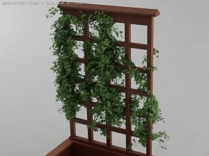 trellis planter Model 3D