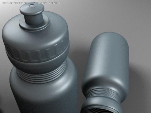 water bottle 3D 模型