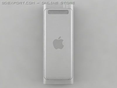 3rd generation ipod shuffle 3D-Modell .c4d .max .obj .3ds .fbx .stl .blend 