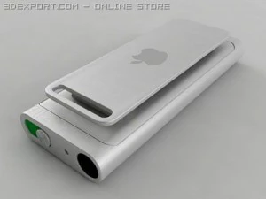 3rd generation ipod shuffle 3D Model