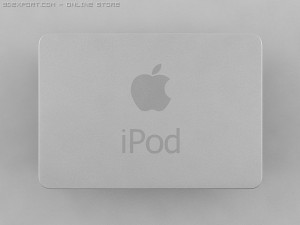 2nd generation ipod shuffle 3D-Modell