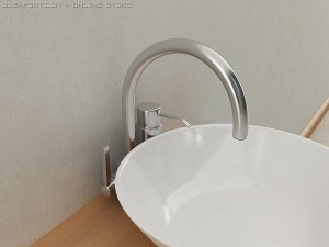 wallmounted bathroom sink Modèle 3D
