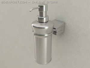 wallmounted soap dispenser 3D Model