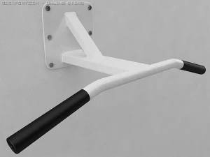 턱받이 바 3D 모델