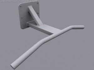 chinning bar Modèle 3D