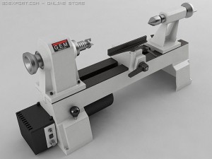 variable speed mini lathe Modelo 3D