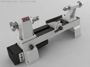 variable speed mini lathe 3D Model