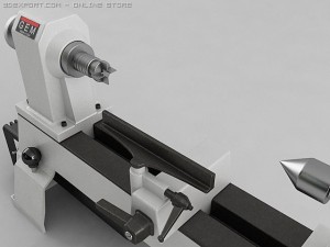 variable speed mini lathe Modelo 3D
