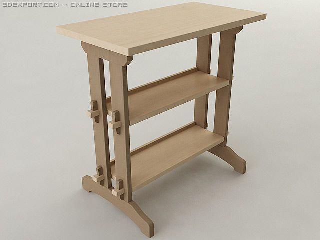 woodworking shop table Model 3D .c4d .max .obj .3ds .fbx .stl .blend