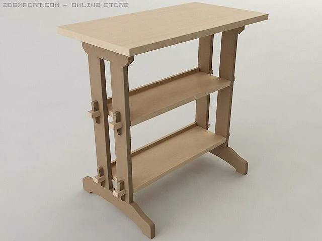 woodworking shop table 3D Model .c4d .max .obj .3ds .fbx .stl .blend 