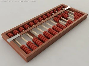 abacus 3D Model
