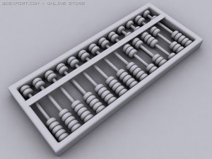 abacus 3D 模型