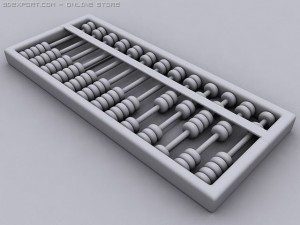 abacus 3D 模型
