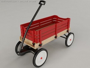 toy wagon 3D Модель