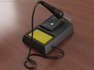 soldering iron station 3Dモデル