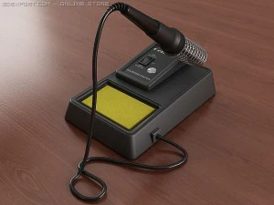soldering iron station 3D Model