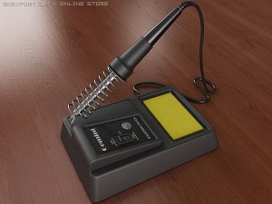 soldering iron station 3Dモデル
