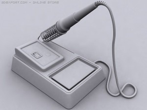 soldering iron station 3Dモデル