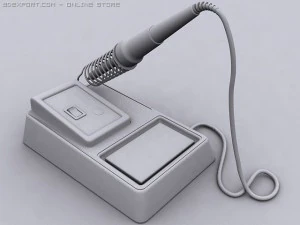 soldering iron station 3D Model