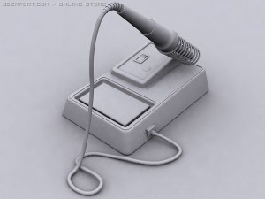 soldering iron station 3Dモデル